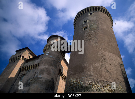 Castello Orsini Orsini, château, Santa Severa, lazio, Italie Banque D'Images