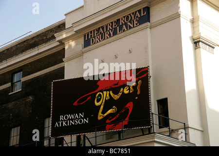 Theatre Royal Drury Lane à Covent Garden : Oliver encore de Banque D'Images