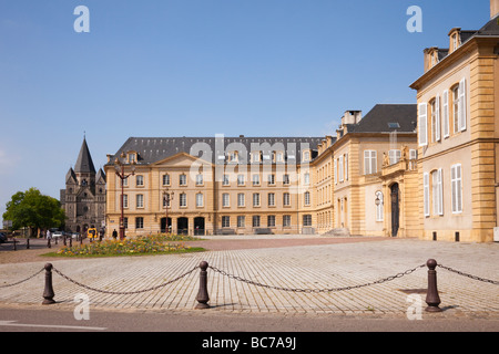 Metz Lorraine France Europe Gouvernement building Prefecture de la Moselle Hôtel du département Banque D'Images