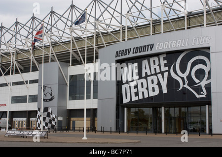 Pride Park Derby County Football club Banque D'Images