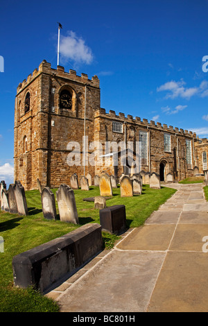 L'église St Mary Whitby Banque D'Images