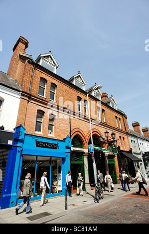 Marché de la ville du sud en briques rouges aka George s Street Arcade en République d'Irlande Dublin Banque D'Images