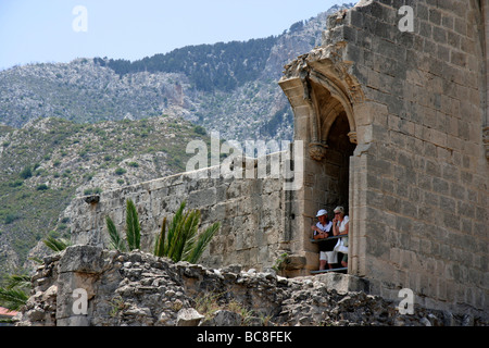 L'Abbaye de Bellapais Chypre du Nord Banque D'Images