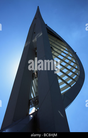 La tour Spinnaker et de Gunwharf Quays portsmouth UK Banque D'Images