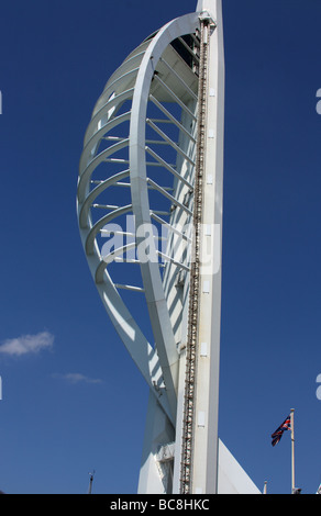 La tour Spinnaker et de Gunwharf Quays portsmouth UK Banque D'Images