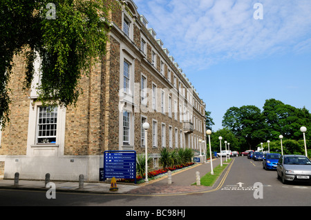 Shire Hall, Cambridgeshire County Council bureaux administratifs, Castle Hill, l'Angleterre Cambridge UK Banque D'Images