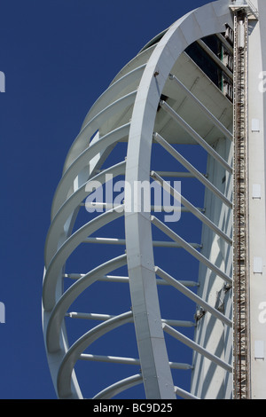 La tour Spinnaker et de Gunwharf Quays portsmouth UK Banque D'Images