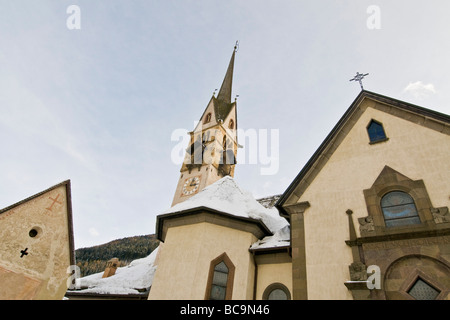 Église St Volfango Trento Moena Italie Banque D'Images