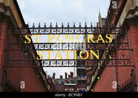 St Pancras Station, London, England Banque D'Images