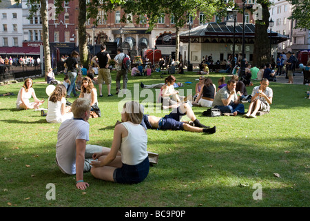 Leicester Square Londres Banque D'Images