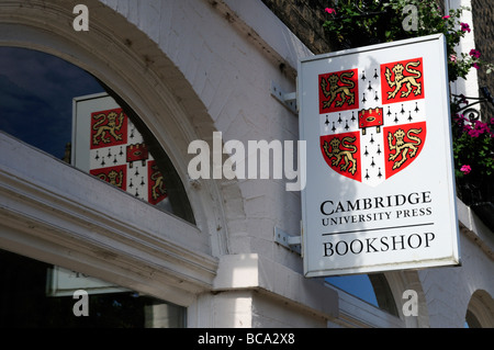 Cambridge University Press Librairie à Cambridge en Angleterre UK Banque D'Images