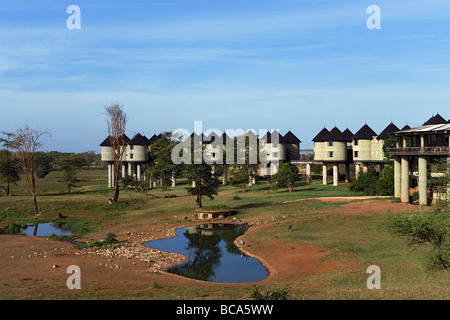 Sarova Salt Lick Lodge, Taita Hills Game Reserve, Coast, Kenya Banque D'Images