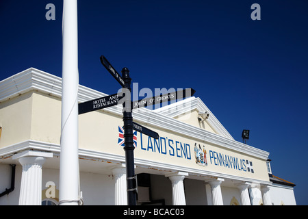 Centre de Lands End, Lands End, Cornwall, England, UK Banque D'Images