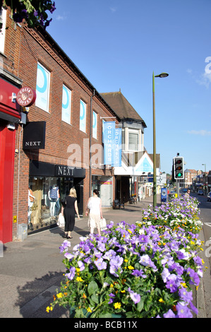 Centre commercial les vergers, South Road, Haywards Heath, West Sussex, Angleterre, Royaume-Uni Banque D'Images