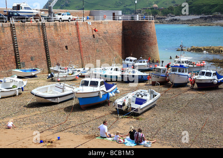 Bonne Nuit Bay Jersey Channel Island, United Kingdom Banque D'Images