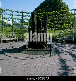 Fonction de Sculpture - Royal Botanic Gardens, Kew, Richmond, Surrey Banque D'Images