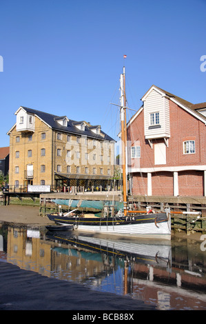 Faversham Creek, Faversham, Kent, Angleterre, Royaume-Uni Banque D'Images