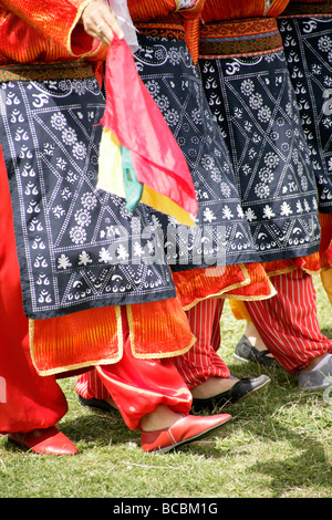 La journée à folkdancing turque Mer Festival 2009 à Clissold Park, Hackney, Londres UK Banque D'Images