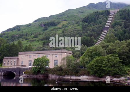Sloy/Awe Hydro-électrique, Inveruglas, Écosse. Banque D'Images
