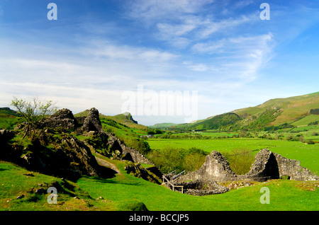 Castell y Bere Bird Rock Dysynni Valley du Nord du Pays de Galles Snowdonia Gwynedd UK Banque D'Images