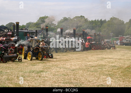 Moteur de traction Rally UK Banque D'Images