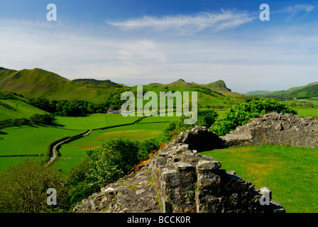 Castell y Bere Bird Rock Dysynni Valley du Nord du Pays de Galles Snowdonia Gwynedd UK Banque D'Images