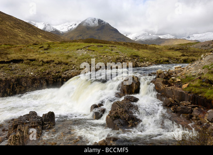 Glen Shiel, près de Cluanie Inn, Highlands, Scotland Banque D'Images