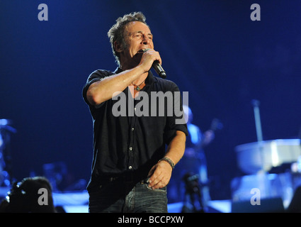 Bruce Springsteen et le E Street Band glastonbury 2009 Banque D'Images