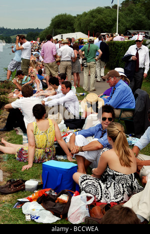 Henley Royal Regatta, Henley-on-Thames, Oxfordshire, England, UK Banque D'Images