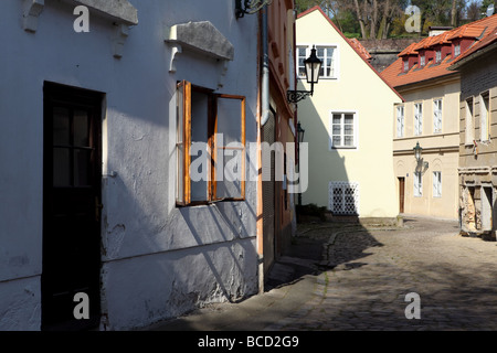 Novy Svet (Nouveau Monde), Hradcany, Prague, République Tchèque Banque D'Images