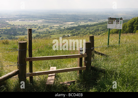 'Prestbury Hill' [Nature Réserve], Gloucestershire, England, UK Banque D'Images