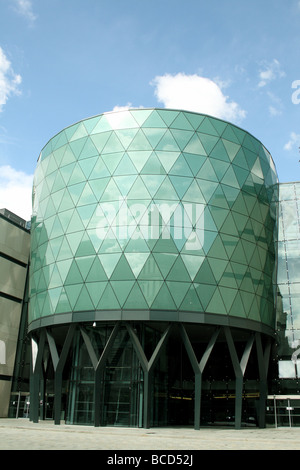 Le Rose Bowl de Leeds Metropolitan University Centre for Business and Law l'activité dans la ville de Leeds, Yorkshire Leeds Met Banque D'Images