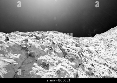 Falaises Blanches, sept Sœurs Country Park, Seaford, Sussex Banque D'Images