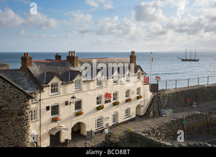 Le Red Lion Hotel Devon Clovelly England UK Banque D'Images