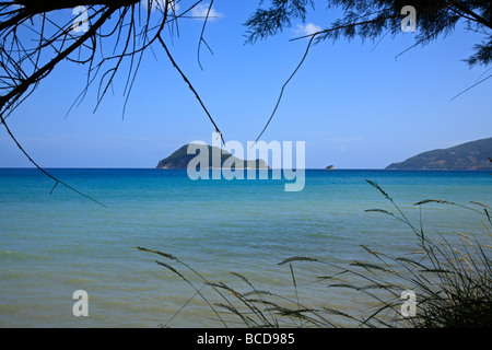 Golfe de Laganas, Zante Zakynthos île Ionienne Grèce UE Union Européenne Europe Banque D'Images