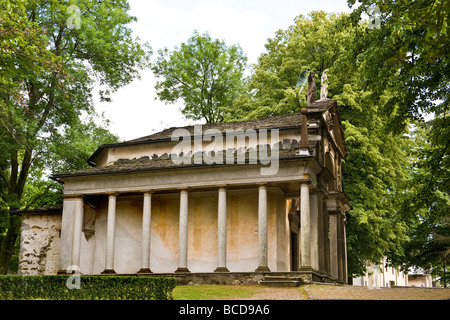 Sacro Monte d'Orta San Giulio, province de novara Banque D'Images