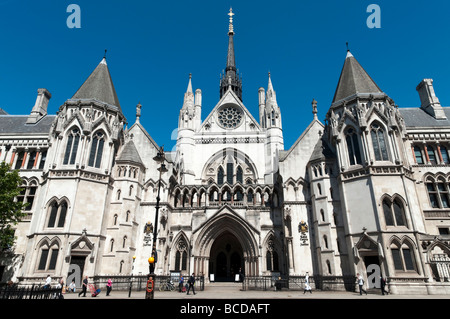 Haute Cour de Justice, London, England, UK Banque D'Images