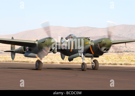 Lockheed P-38 Lightning Glacier 'Girl' Banque D'Images