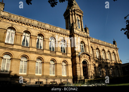 Victoria Hall Saltaire Bradford Yorkshire à l'origine l'Institut Saltaire Banque D'Images
