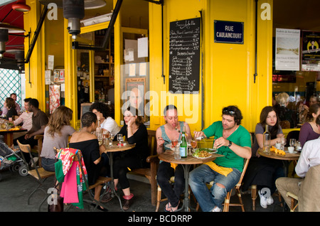 Paris France French Restaurant Café Bar Pub Banque D'Images