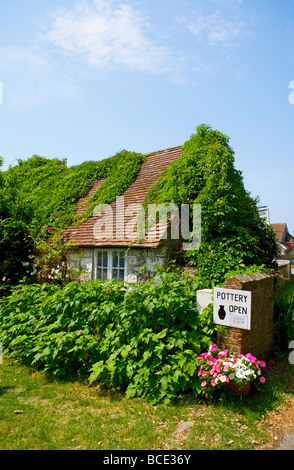 Slindon Pottery, Slindon Village, West Sussex, Royaume-Uni Banque D'Images