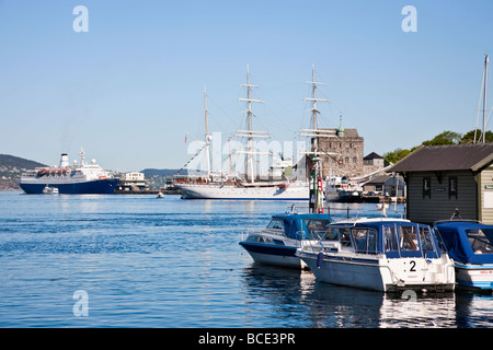 Port de Bergen Norvège Banque D'Images