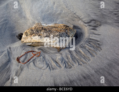 Les filigranes, Shell Bay, Benbecula, Ecosse Banque D'Images