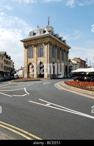 Abingdon County Hall construits à la fin des années 1600 pour abriter le comté de cours d'assises et maintenant à la maison à un musée Banque D'Images