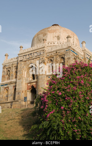 Une tombe de Lodi Garden New Delhi Inde Banque D'Images