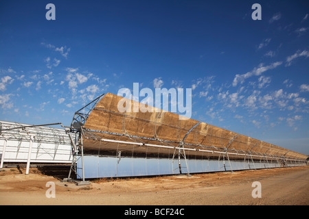 L'usine électrique construite par l'entreprise espagnole Abengo dans Sanlucar la Mayor, près de Séville, Espagne Banque D'Images