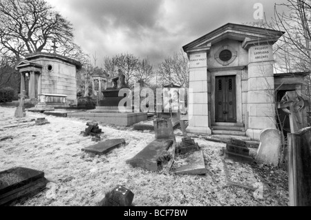 West Norwood Cemetery, Londres, UK Banque D'Images