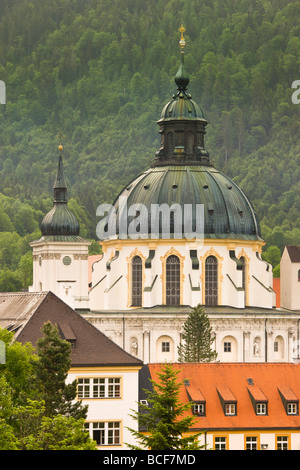 Allemagne, Bayern/Bavière, Ettal, Abbaye Ettal Banque D'Images