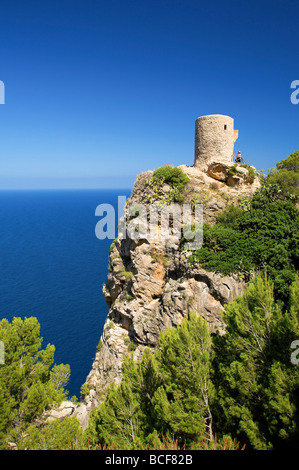 Mirador de ses dessins animés, Mallorca, Espagne Banque D'Images