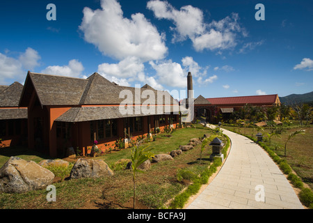 L'Ile Maurice, dans l'ouest de l'Ile Maurice, Chamarel, Rhumerie de Charamel, rhum distillerie Banque D'Images